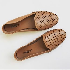 Lucky Brand Leather Perforated Loafers